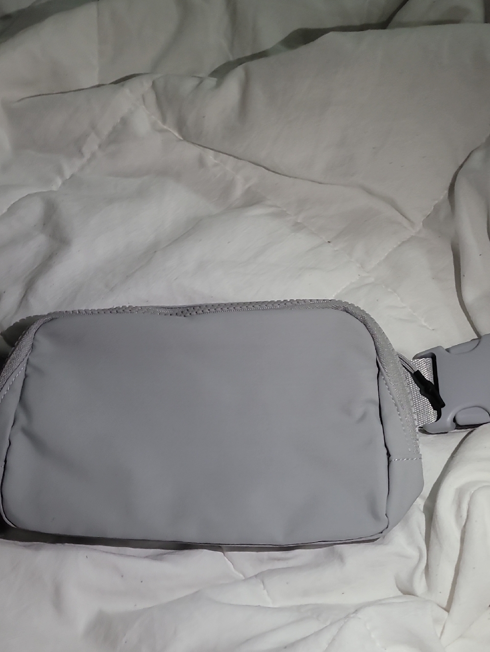 Gray Belt Bag